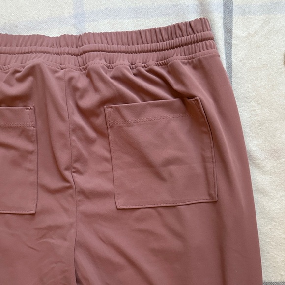 LOFT Casual Dusty Pink High Waist Cropped Jogger Pants - Picture 10 of 10